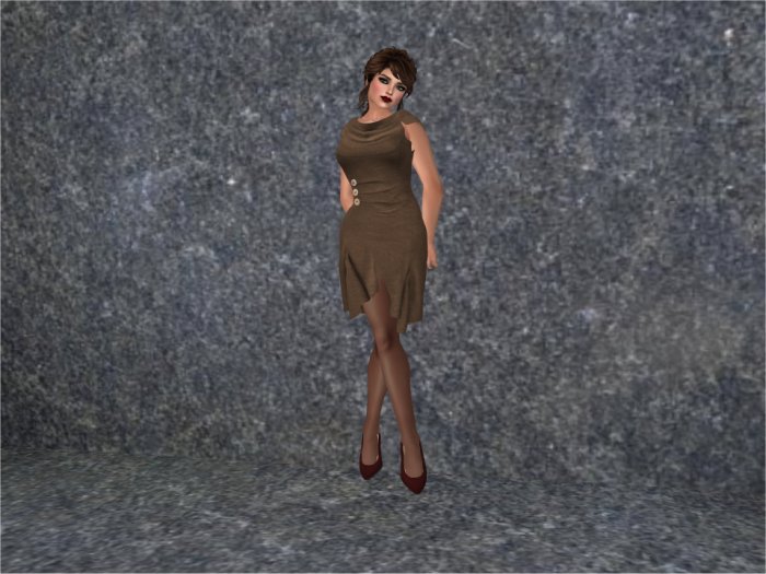 Tunic Dress  - Brown