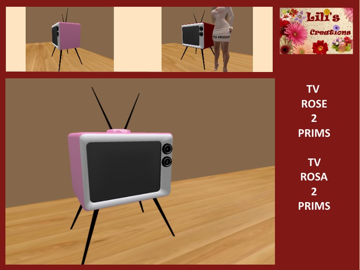 TV ROSE 2 PRIMS-TV ROSA 2 PRIMS BOX
