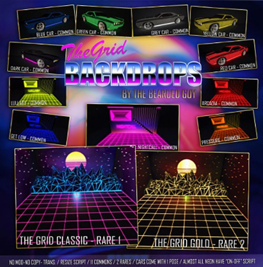 The Grid Car RED - THE BEARDED GUY