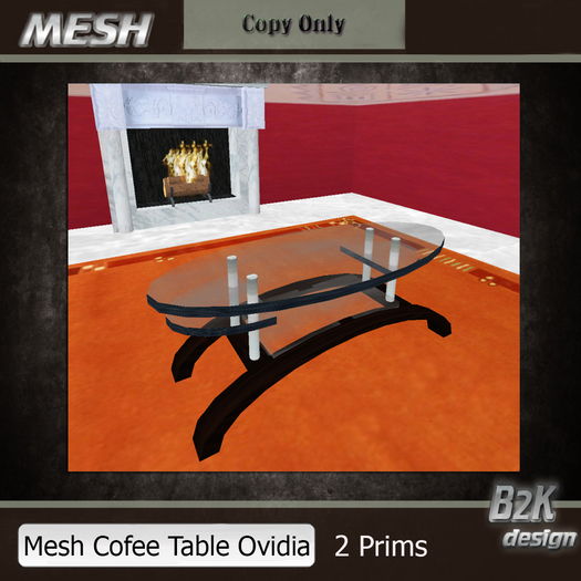 Mesh Coffee Table Ovidia