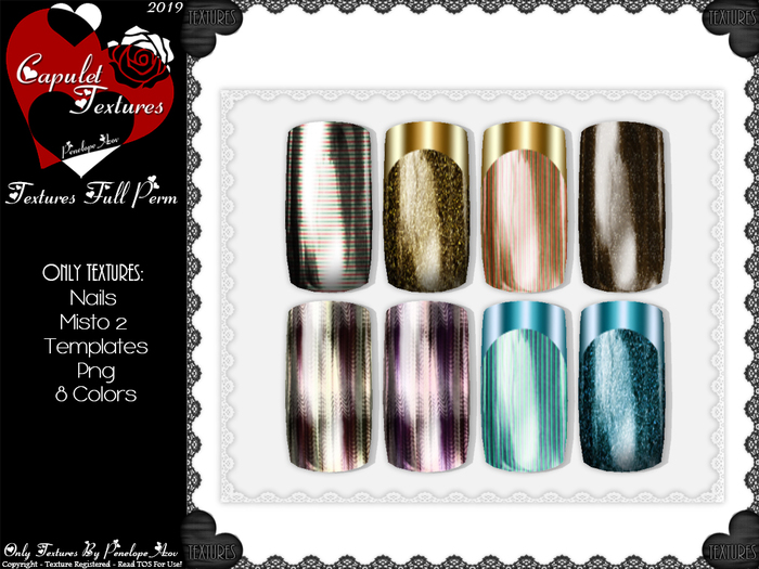 *Capulet Textures_Q_Nails Misto 2 Templates