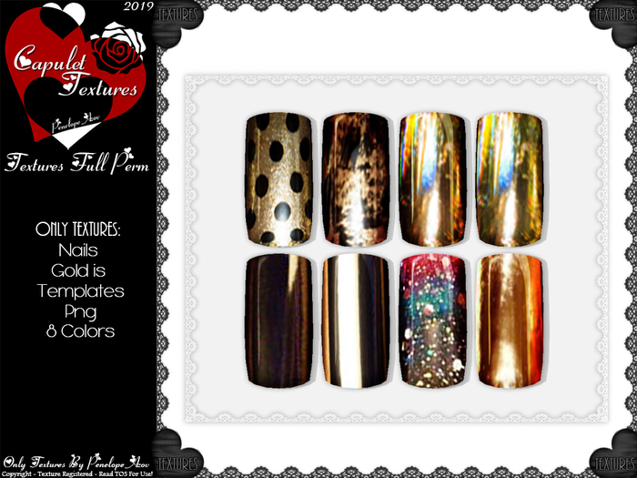 *Capulet Textures_Q_Nails Gold is Templates