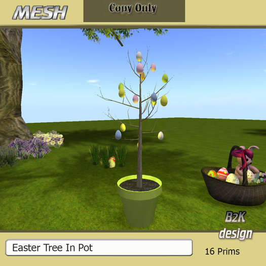 Easter Tree In Pot