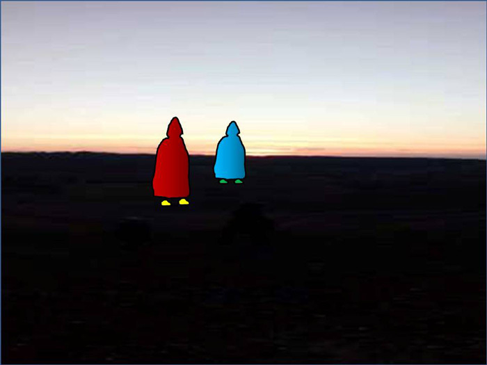 Arabes dans l'Atlas