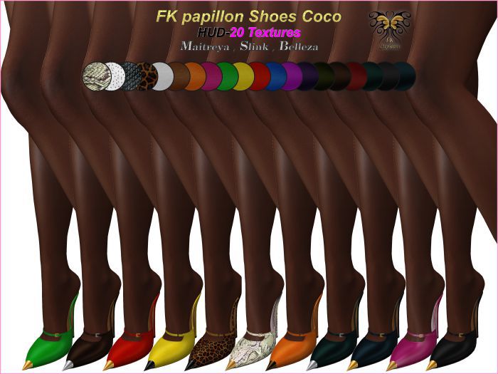 FK papillon Shoes Coco