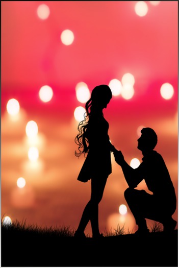 proposal of marriage  Card