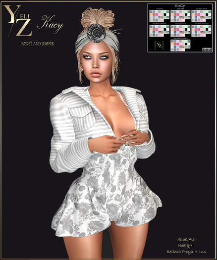 YELIZ MESH "KACY" Jumper & Jacket w. HUD - DEMO