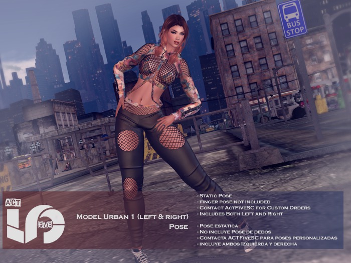ACT5-227-Female Urban Model 1 (left & right) BOXED (ADD)
