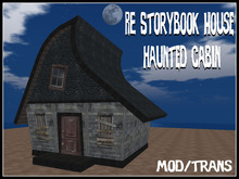 RE Storybook House - Haunted Cabin - Halloween/Medieval/Western/Vampire