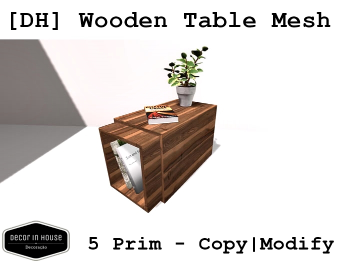 Wooden Table Mesh 