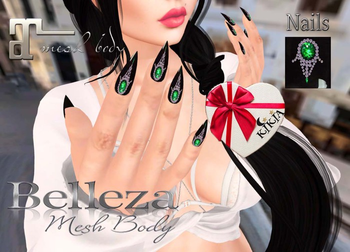 Nails Desire Green MBT