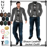 NUYU Shaun Leather Jacket Outfit