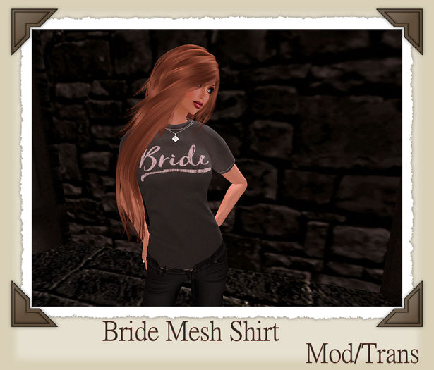 Bride Mesh T-shirt