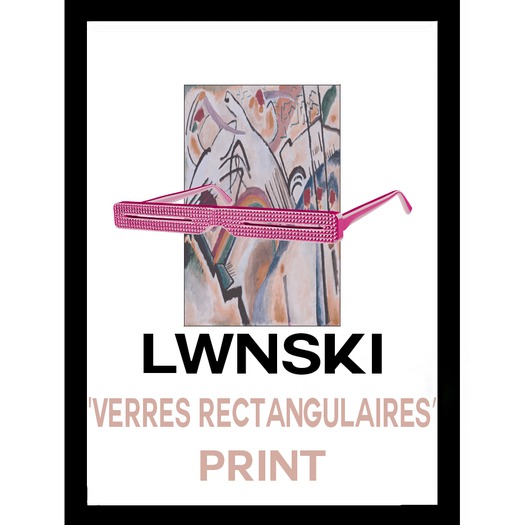 LWNSKI - verres rectangulaires (PRINT)