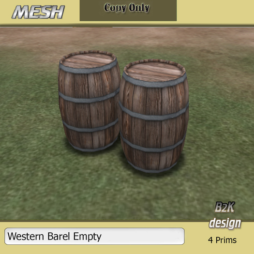 Western Empty Barel Mesh