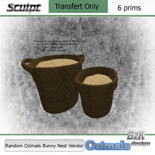 Ozimals - Vendor Random Nest Ref 1