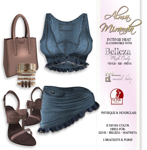 .: AlmaMiranda :. Intense Heat Denim Outfit