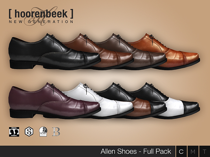 Dress Shoes - Allen - Full Pack - Signature Gianni & Geralt, Belleza, SLink & CA