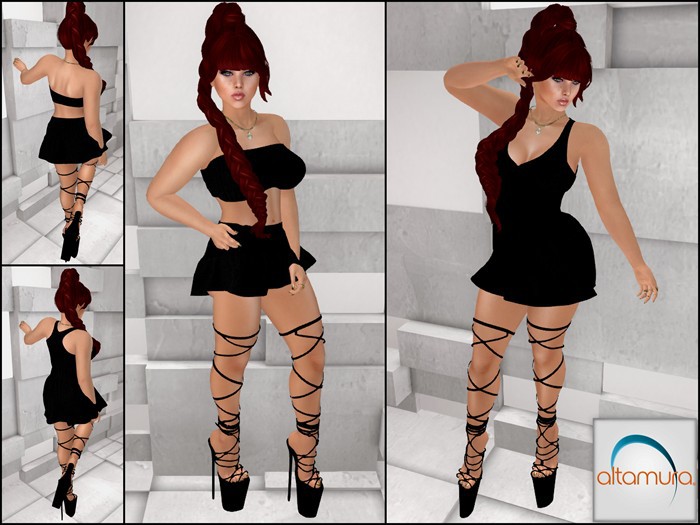 Altamura clothes set black