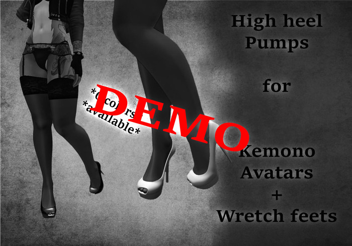!!PF!! DEMO Kemono pump heels