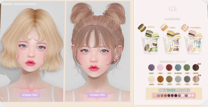 VCO ~ Ronnie Hair / 002  [ Grape ]