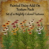 Bad Katz Painted Daisy Textures Add On