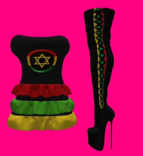 .:. MS .:. Rasta Fiesta Outfit [UNPACKER]