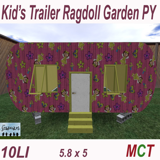 Kid's Trailer Ragdoll Garden PY