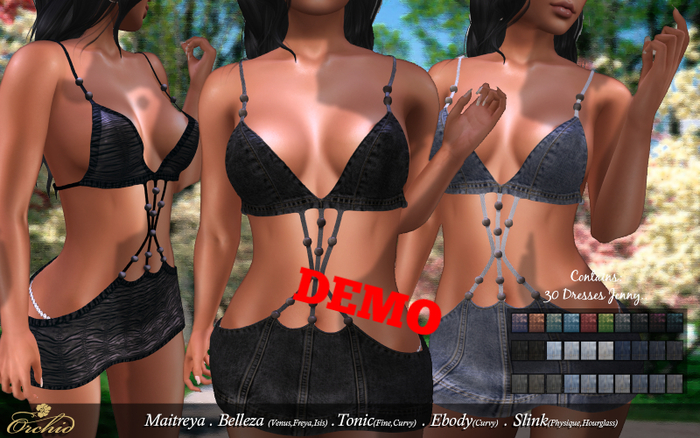 DEMO_Dress Jenny HUD*ORCHID*(Wear me)