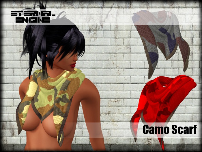 EE - Camo Scarf