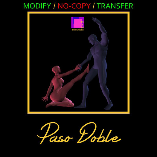 Paso Doble by Bits and Bobs animations