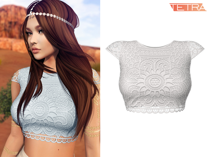 TETRA - Freebird top (White)