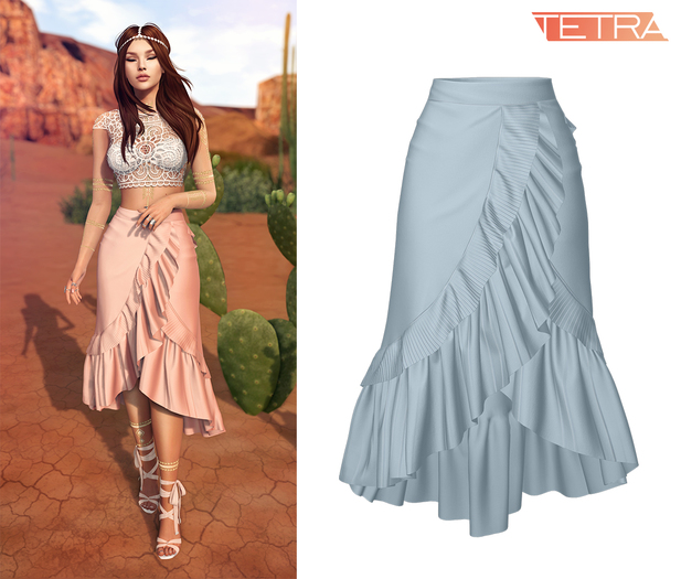 TETRA - Freebird skirt (Sky)