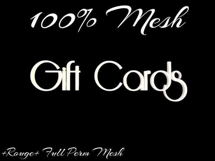 + Rouge + Gift Cards Mesh [Add]
