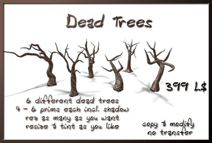 Dead Trees Pack -  Fire Beach Designs Giftbox