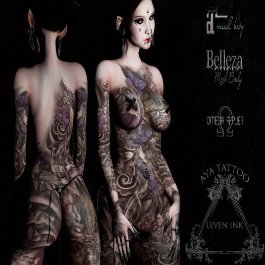 Leven Ink Tattoo - Aya Dark Purple