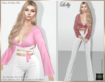 SAS - Lolly Fuchsia & Blush Polka Outfit  (MB&FM)
