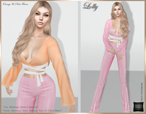 SAS - Lolly Orange & Pink Flower Outfit (MB&FM)