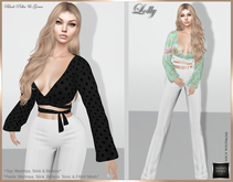SAS - Lolly Black Polka & Green Outfit  (MB&FM)