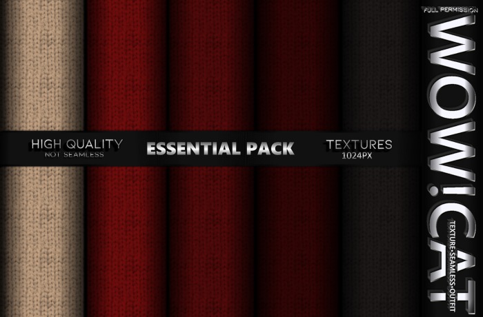 TEXTURE WOW!CAT ESSENTIAL TEXTURE FULL PERM PACK 002