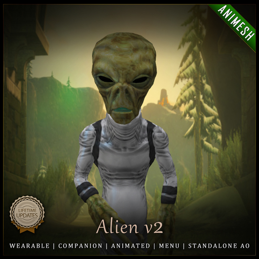 [C] Animesh Follower - Alien v2 (Wear)