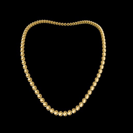 Gold Pearl Necklace