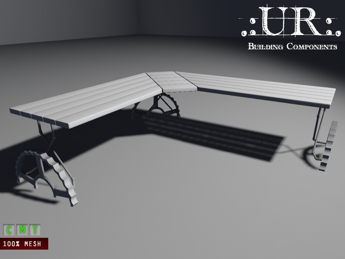 .:UR:. Steampunk Collection - Bench (full perm mesh)