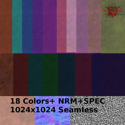 [MW] Leather Texture 19+N+S (Box)