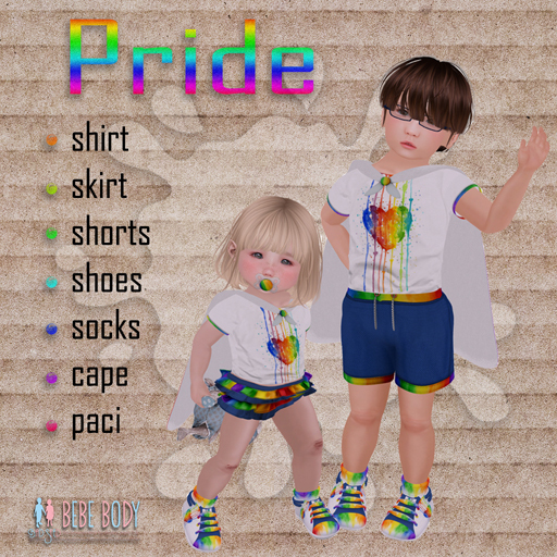 {HP} Bebe Pride Outfit