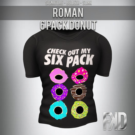[FKD] ROMAN - 6 PACK DONUT