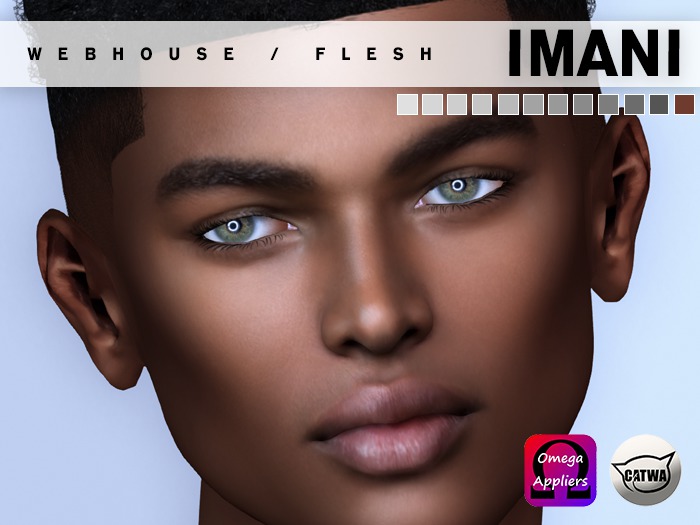 Flesh x Catwa: Imani - Carob (Add)