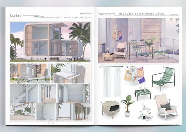 :HAIKEI: Heavenly Beach House / GACHA / {8}