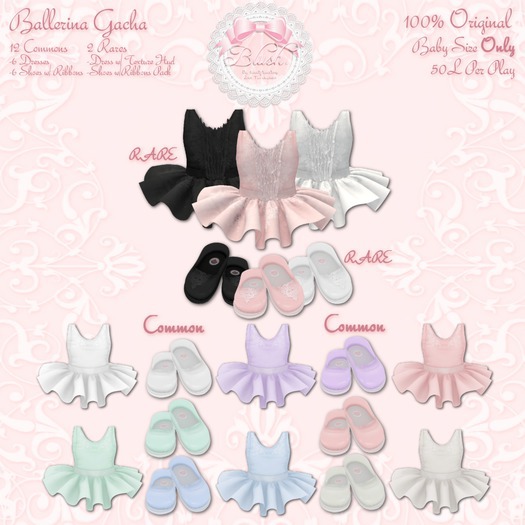 { Blush. } Ballerina Shoes w/ Ribbons RARE