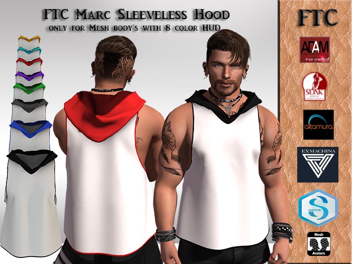 FTC Marc Sleevless Hood